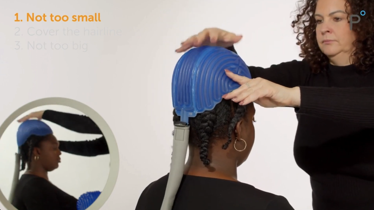 Medindo a Touca Inglesa Paxman com Grace: como garantir o ajuste ideal para obtenção do melhor resultado